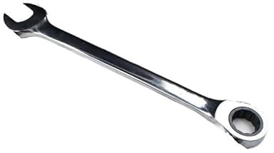 SkyjOy Set Chiavi Inglese Chiave combinata a cricchetto Reversibile con Anello dentato da 6 mm-8-10-12-13-14-17-18-19-21-22-24-30-32 mm Chiavi Inglese(24mm)