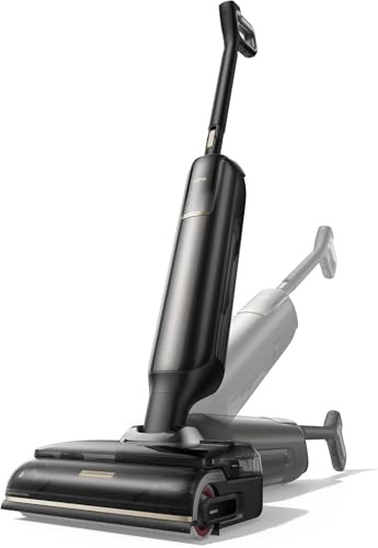 Mova M50 Ultra Nass- und Trockensauger, 22.000Pa, Roboterarm 0 Spalt, klappbarem und Ausziehbarem Griff,Antriebssystem für müheloses Gleiten,100°C Bürstenwäsche, 5min 90°C Trocknung