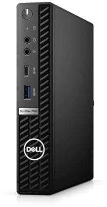 Dell Optiplex 7080 Mini Desktop Computer PC, Intel Core i5-10500, 8GB RAM, 256GB SSD, WiFi, Bluetooth, US Keyboard QWERTY, Windows 11 Pro (Renewed)