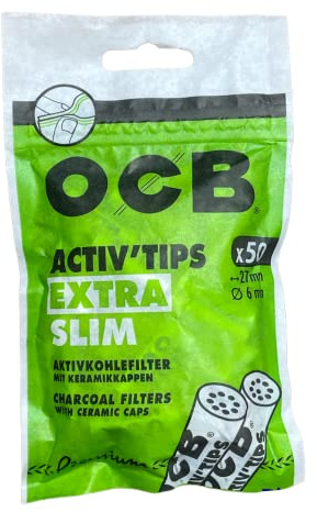 OCB ACTIV Tips Extra Slim, 50er