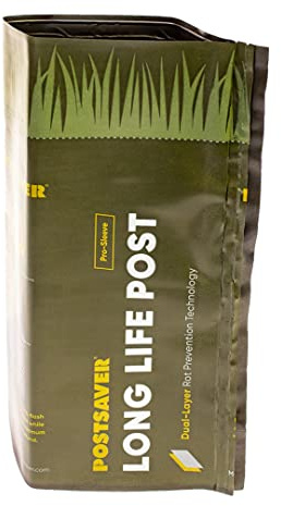 Postsaver Rot Protection Sleeve | for (5.5” x 5.5”) or (7” Dia) Posts | Protect Wood Posts from Ground-Line Rot | 1 Piece (SKU-9)