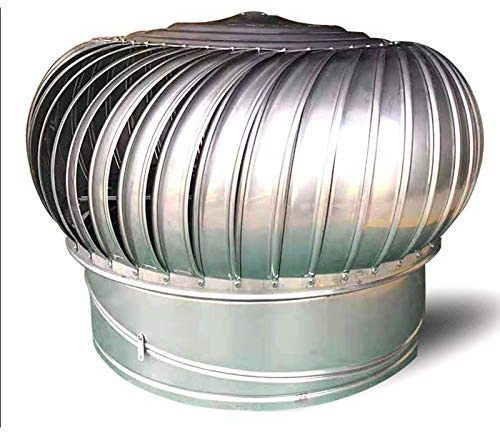 Steady Roof Hood Chimney Ventilator Thickened Stainless Steel Exhaust Hood Factory Chimney Rainproof Outlet (150mm)