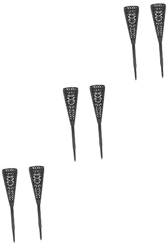 Garneck 6stücke Grabvasen Mit Erdspieß Zylindrische Blumenhalter Für Friedhof Und Garten Robuste Einstellbare Vase Für Gedenkblumen Für Grabdekoration Und Trauerfeiern