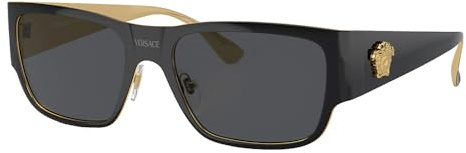 Versace 0VE2262 Sonnenbrille, Herren, Mehrfarbig (Mehrfarbig), Einheitsgröße