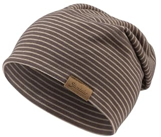 Sterntaler Beanie mit feinem Streifen - Unisex Baby und Kinder Mütze aus weichem Microfleece