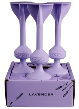 TOSSIT Jeu Fléchette Ventouse, Pétanque Intérieur Extérieur pour Sol et Mur, Silicone Puissant et Durable, Le pour Noël, Limited Edition Expansion Pack, Lavender