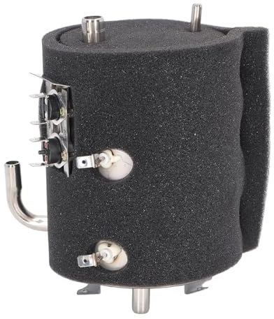 Scaldabagno Elettrico Mini Serbatoio Piccolo Compatto di Stoccaggio Istantaneo per Installazione Sotto il Lavandino Plug in con Capacità 1L per Acqua Calda