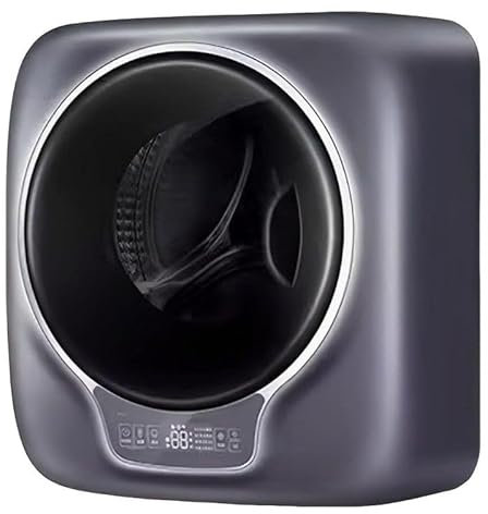 Fully Automatic Wall Mounted Drum Washing Machine and Dryer for Dorm Rooms - Compact Front Loading Mini Washing Machine with Dryer