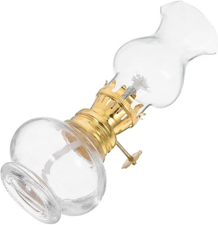 Veemoon Petroleumlampe Aus Aluminiumlegierung Und Glas Winddichter Dochtbrenner Dekorative Tisch Öllampe Für Hochzeit Und Wohnzimmer