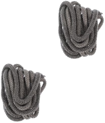 Cabilock 2piezas Gasket Para Estufas De Madera De Cuerda Resistente Altas Reemplazo Para Puertas De Estufas y