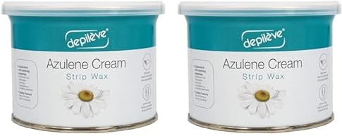 Depilève Cera con Bandas de Azuleno 400 g (Paquete de 2)