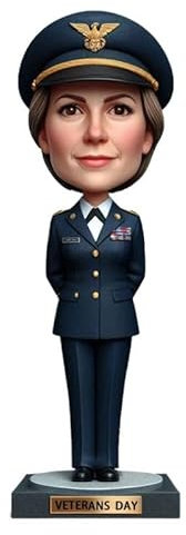 Individueller Wackelkopf, einheitliche Soldaten basierend auf Ihrem Gesichtsfoto, personalisierter Wackelkopf wie zum Muttertag oder Freund