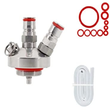 JKELPV bierbrauset Mini Keg Spear Mini Growler Tap Dispenser für Party-Picknick-Treffen Heimbrausystem