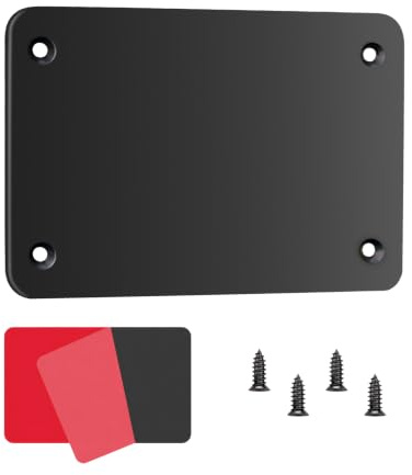 INSEETECH Metal Plates for Magnetic Backup Camera | Metal Base for Magenetic Reverse Camera, Converts Vehicle Surface to Matel,Compatible with RV, Truck, Trailer, Mount Anywhere