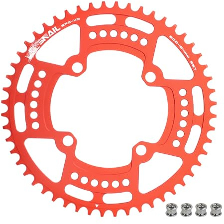 BESNIN 104 BCD Kettenblatt Rund 30/32/34/36/38/40/42/44/46/48/50/52 Zähne Fahrrad Kettenblatt Schmal-breit für 7/8/9/10/11/12-fach MTB, BMX, Mountainbike, Rennrad