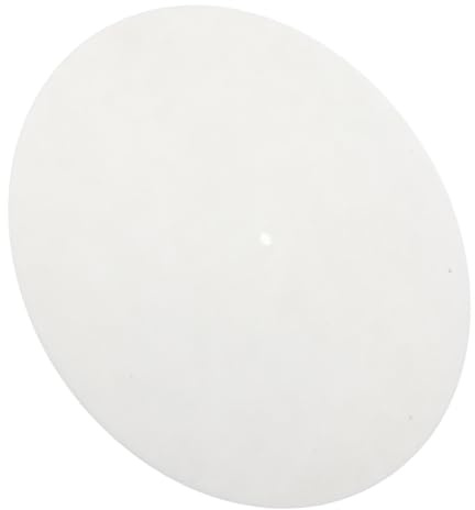 HOMSFOU Filzmatte für Plattenspieler Vinyl-slipmat Schallplattenmatte Plattentellermatte Schutzmatte für Schallplatten Filz-plattenspielermatte Abspielunterlage für Schallplatten