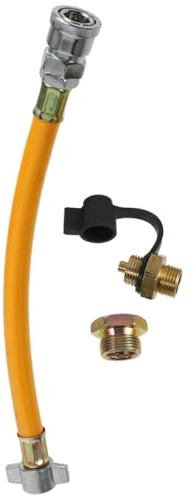 SOPOTUTU Kit de Manguera para Camión Resistente para Depósito de Aire y Soplador de Polvo Accesorio para Líneas de Aire de Tractor y Remolque Conjunto Duradero para Inflado y