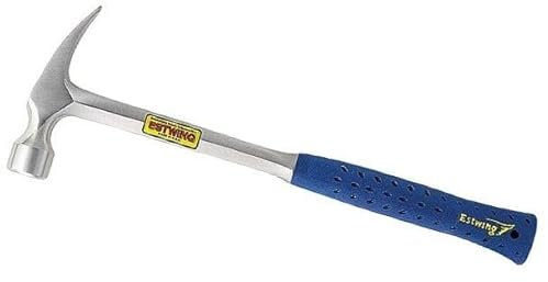 Estwing E3-22SM Klauenhammer, gerändelter Kopf, Metallgriff, 625 g
