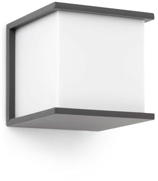 Faro Barcelona 70689 - KUBICK Lampada da parete grigio scuro