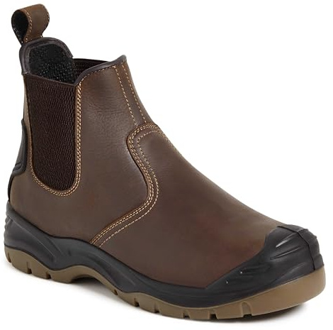 Apache Men's Ap715sm Safety Boots, Brown, 11 UK