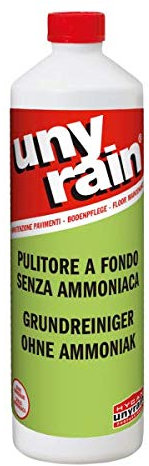 Blanc HYGIENIC Profi-Kraftreiniger unyrain Grundreiniger, 6x 1 Liter – sehr ergiebiger Bodenreiniger für mineralische Bodenbelägen auch im Außenbereich, ohne Ammoniak