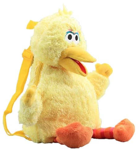 uiuoutoy Plüsch Rucksack Schultasche Cartoon yellow Bird Stuffed Backpack 45 cm 45,7 cm