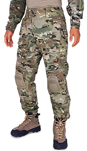 KRYDEX Gear Kampfhose G3 Taktische Hose mit Knieschoner Outdoor Airsoft Kampf Jagd Hosen für Männer