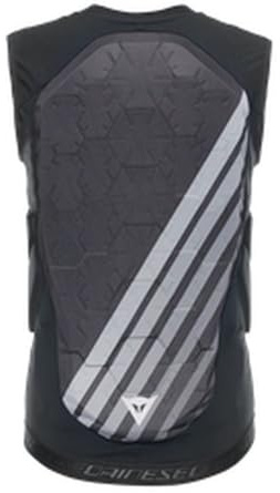 Dainese - Flexagon Waistcoat 2 WMN, Gilet de Protection pour Le Ski, Protection Dorsale pour Le Ski, Noir/Gris, Femme