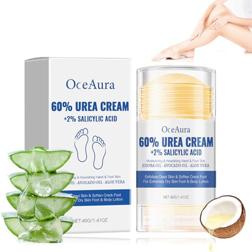Crème Pour Pieds Pieds Secs Crème pour Pieds Pieds Très Secs Crème pour Pieds Hydratante et Anti-Fissuration Mise à Jour 2024 Crème Pieds Hydratante et Anti-Fissuration Crème Soin Pieds Soulage