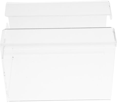PAMINGONO Transparente Taschentuchbox Zur Wandmontage Stanzfreier Acryl-papiertaschentuchbehälter Für Küche Badezimmer Und Wohnzimmer Einfach Zu Entnehmen Und Aufzuräumen