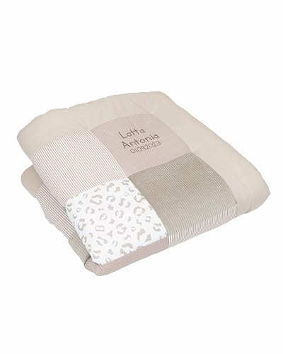 ULLENBOOM personalisierbare Krabbeldecke für Baby 100x100 cm - Dick & weich | Perfekt als Geschenk, Außenmaterial: 100% Baumwolle, OEKO-TEX zertifiziert, Made in EU, Individuell angefertigt