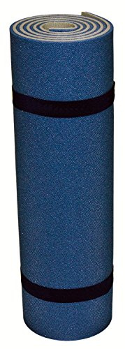Isomatte, Camping, Outdoor, 200x55x1,2 cm, Fitness, Yoga, Pilates, Matte,2-lagig, Blau