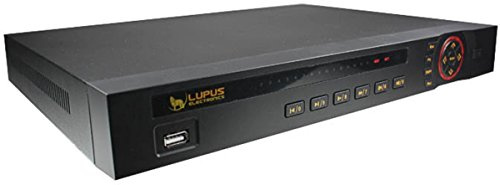 LUPUS - LE 918 für 8 ONVIF kompatible IP Kameras, 4K, Deutscher Hersteller + Support, iOS+Android APP, MacOS und WIN Software