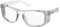 voltX Crystal Sicherheitsleser, Vollverglaste Sicherheitsbrille (+1,5 Dioptrie, klare Linse) CE EN166ft, LESERSCHUTZBRILLE, UV400 Linse