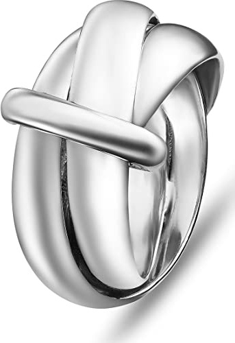 JETTE Damen-Damenring 925er Silber