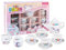 Jewelkeeper Unicorn Porcelain Tea Party Set for Little Girls, 13 Pieces