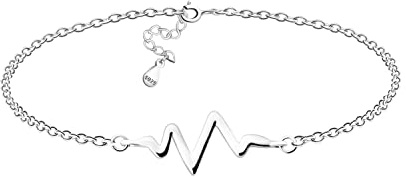 Sofia Milani - Damen Armband 925 Silber - Herzschlag Anhänger