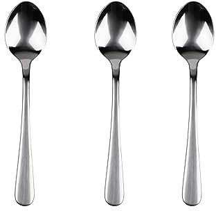 San Ignacio Set 3pc cucharilla acero inox reciclado brillo natur