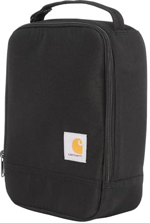 Carhartt Borsa termica per il pranzo, per uomini e donne, completamente isolata, pallida per lavoro, all'aperto e uso quotidiano, nero