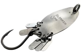 Blinker Jörg® RAUBFISCHBLINKER | Rattle Punch | Spinnköder | Kunstköder | Blinker aus Edelstahl | Angeln | Spinnfischen auf Raubfisch | Waller und Hecht | Aktives Angeln | 100% Made IN Germany