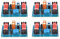 Giwnhvx 4X 150W Speaker Treble Alto Bass Audio Frequency Divider 3 Way Crossover Filter for 4-11 Inch Bookshelf Speakers