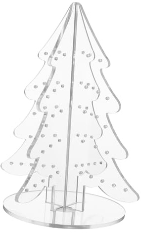 MAGICLULU Soporte para Pendientes de Árbol de Navidad Soporte Organizador de Pendientes Estante de Almacenamiento para Organizar Joyas Dormitorio o Baño