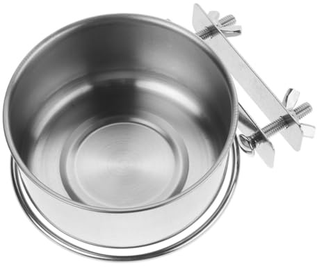 Hemobllo Ciotola per Cani Montata Parete Mangiatoia Sospesa per Cibo e Acqua Design Salvaspazio per Cani e Gatti Realizzata Materiali Durevoli