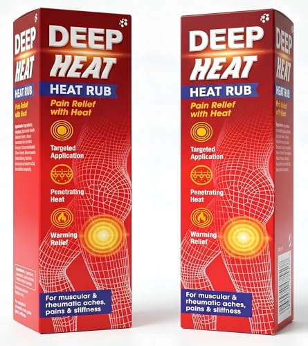 2X 35g Deep Heat Rub Cream Muscular – Bundled by GetInStyle Shop