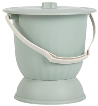Generic Orinal Portátil, Escupidera, Urinario con Tapa para Mujer, Hombre Y Mujer, Verde
