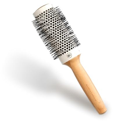 Olivia Garden Bamboo Touch Blowout Thermal - 43 - Spazzola Tonda in Bambù Ecologico per Volume e Brushings Brillanti