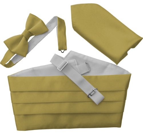 Great British Tie ClubHerren Kummerbund Mehrfarbig Mehrfarbig, Gold,