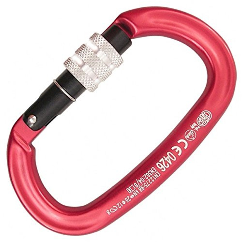 Kong. Ovalone Alu Screw Sleeve. Moschettone Ovale in alluminio con ampia apertura. Ghiera a vite e Sistema Keylock – Certificato CE EN 362, EN 12275, UIAA ed EAC. Made in Italy. Peso 72g. 1 Unità
