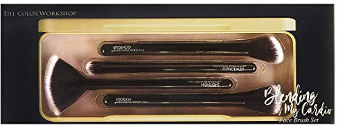 Essentials Blending is My Cardio - Set de Brochas de Maquillaje - Paleta con una Selección de Brochas Profesionales de Maquillaje - California Collection - Kit de Maquillaje Projesional