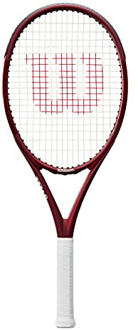 Wilson Tennisschläger Triad Five, Carbonfaser, Kopflastige Balance, 280 g, 69,2 cm Länge